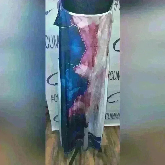 Gorgeous two-piece wrap dress size 2X brand new never been worn - Picture 5 of 11